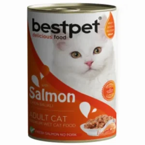 BestPet Delicious Food Cat Wet Food with Salmon 400g
